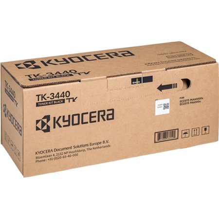 Toner original preto Kyocera TK3440 - 1T0C0T0NL0