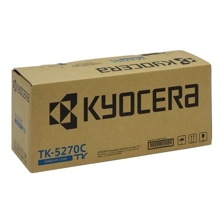 Toner original Kyocera TK5270 ciano - 1T02TVCNL0/TK5270C