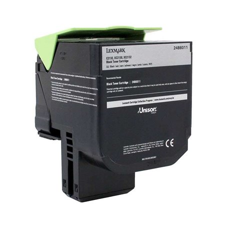 Toner original preto Lexmark C2132/XC2130/XC2132 - 24B6011