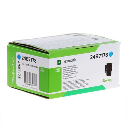 Toner original Lexmark C2240/XC2235 ciano - 24B7178