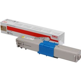 Toner original amarelo OKI C301DN/C321DN/MC342DN - 44973533 Toner original amarelo OKI C301DN/C321DN/MC342DN - 44973533