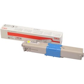 Toner original amarelo OKI C332DN/MC363DN/MD363DN - 46508713 Toner original amarelo OKI C332DN/MC363DN/MD363DN - 46508713