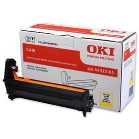 OKI C610 Tambor original amarelo - 44315105 (tambor)