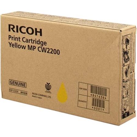 Ricoh Aficio MP-CW2200SP Tinteiro amarelo original - 841638/MP CW2200Y