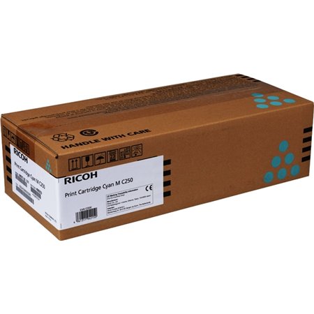 Toner original Ricoh MC250/PC300/PC301/PC302 ciano - 408353/M C250C