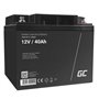 Bateria Chumbo Gel AGM 12V 40A GREEN CELL