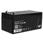Bateria Chumbo Gel AGM 12V 3.3A GREEN CELL