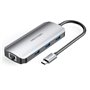 Docking USB-C Vention TOHHB/ 1xHDMI/ 3xUSB/ 1xRJ45/ 1xUSB-C PD