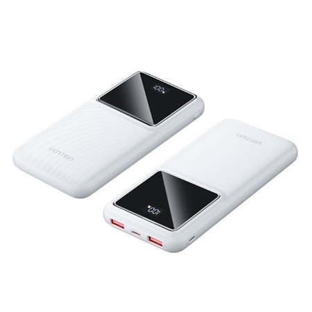 Powerbank 10000mAh Vention FHKW0/ 22.5W/ Branca