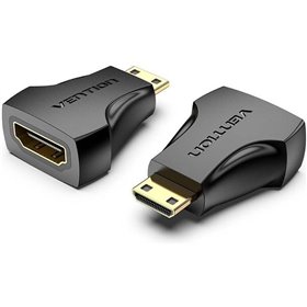 Adaptador HDMI AISB0/ Mini HDMI Macho - HDMI Fêmea