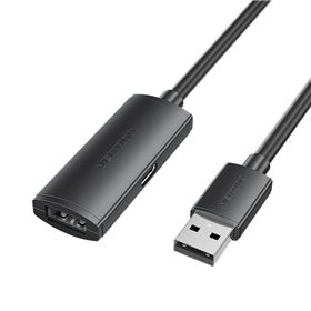 Extensão USB 2.0 Vention CBKBJ/ USB Macho - USB Fêmea/ 480Mbps/ 5m/ Preto
