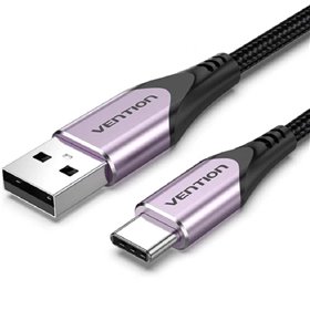 Cabo USB 2.0 USB-C Vention CODVH/ USB-C Macho - USB Macho/ 480Mbps/ 2m/ Purpura Cabo USB 2.0 USB-C Vention CODVH/ USB-C Macho - USB Macho/ 480Mbps/ 2m/ Purpura
