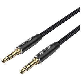 Cabo Stereo Vention BAWBH/ Jack 3.5 Macho - Jack 3.5 Macho/ 2m/ Preto
