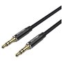 Cabo Stereo Vention BAWBH/ Jack 3.5 Macho - Jack 3.5 Macho/ 2m/ Preto