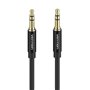Cabo Stereo Vention BAXBI/ Jack 3.5 Macho - Jack 3.5 Macho/ 3m/ Preto