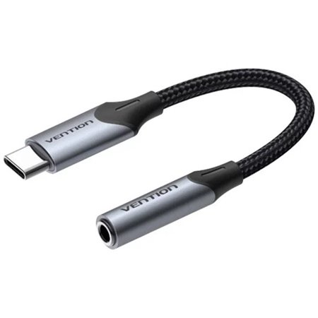 Conversor USB-C Vention BGJHA/ USB-C Macho - Jack 3.5 Fêmea/ 10cm
