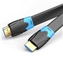 Cabo HDMI 2.0 4K Vention AAKBK/ HDMI Macho - HDMI Macho/ 8m/ Preto