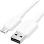 Cabo USB 2.0 Lightning Vention LAMWF/ USB Macho - Lightning Macho/ 480Mbps/ 1m/ Branco
