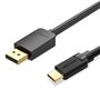 Cabo Conversor Vention CGYBF/ USB-C Macho - DisplayPort Macho/ 1.5m/ Preto
