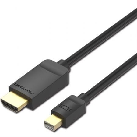 Cabo Conversor Vention HABBH/ Mini DisplayPort Macho - HDMI Macho/ 2m/ Preto