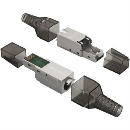 Ficha RJ45 IDIH0/ Cat.6A FTP/ Sem Ferramentas