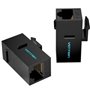Adaptador Ficha RJ45 IPGB0-5 Cat6 UTP/ RJ45 Fêmea - RJ45 Fêmea/ 5 uds/ Preto