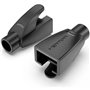 Capa Protectora RJ45 Vention IODB0-50/ 50 uds/ Preta