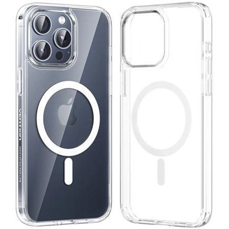 Capa Dura com Magsafe Vention KUAT0-30/ Compativel com iPhone 13 Pro/ Transparente