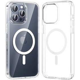 Capa Dura com Magsafe Vention KUBT0-10/ Compativel com iPhone 14/ Transparente