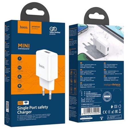 Carregador USB-A de 10W, Hoco N9 - Branco