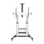 Suporte de chão inclinável Aisens FT100TE-125 com rodas e manivela para TVs de 60 a 100"/até 100 kg