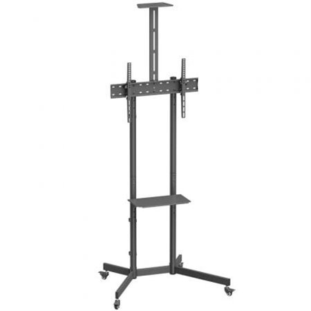 Suporte de chão inclinável Aisens FT70TE-335 com rodas/suporte para câmera para TVs de 37" a 70"/até 45 kg