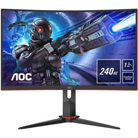 Monitor Gamer Curvo AOC C32G2ZE 31,5"/ Full HD/ 1 ms/ 240 Hz/ VA/ Preto