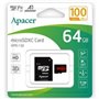 Cartão de memória Apacer XC UHS-I de 64 GB com adaptador/ Classe 10/ 100 MB