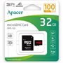 Cartão de memória Apacer microSD HC UHS-I de 32 GB com adaptador/ Classe 10/ 100 MBs