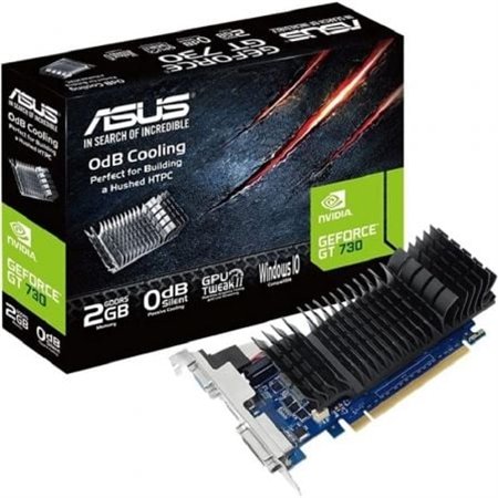 Placa de vídeo Asus GeForce GT 730/ 2GB GDDR5