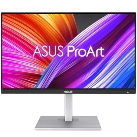 Monitor multimídia profissional Asus ProArt Display PA278CGV 27" QHD, altura ajustável, preto e prata