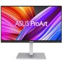 Monitor multimídia profissional Asus ProArt Display PA278CGV 27" QHD, altura ajustável, preto e prata