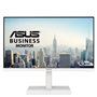 Monitor profissional Asus VA24EQSB-W de 23,8" / Full HD / Multimídia / Altura ajustável / Branco
