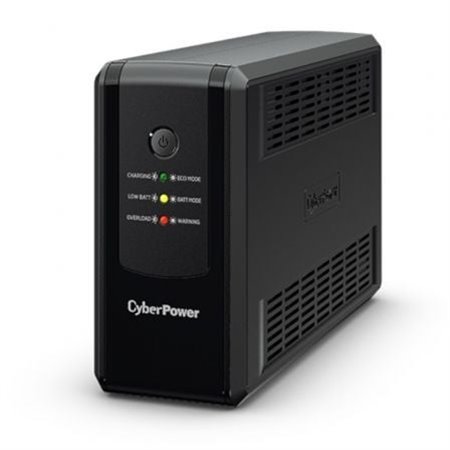 No-break interativo de linha Cyberpower UT650EG/ 650 VA-360 W/ 3 saídas/ Formato de torre