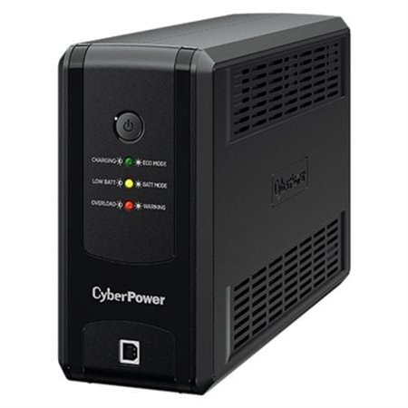 Cyberpower UT850EG Nobreak interativo de linha/ 850VA-425W/ 3 saídas/ Formato torre