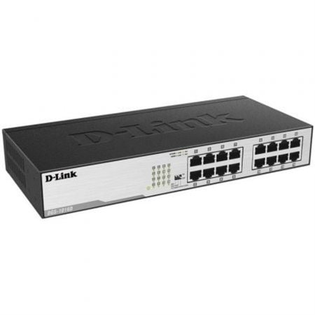 Switch D-Link DGS-1016D 16 Portas/RJ-45 Gigabit 10/100/1000