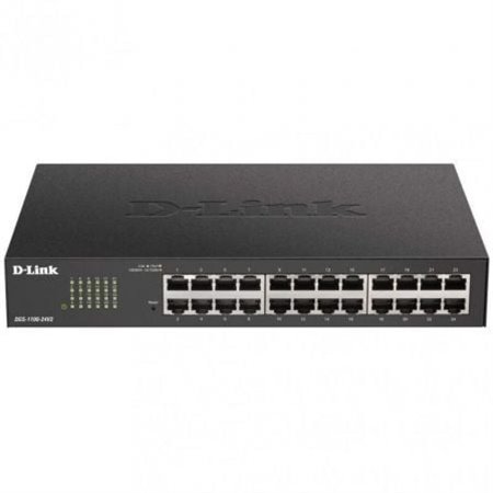 Switch Gerenciável D-Link DGS-1100-24V2 24 Portas/RJ-45 Gigabit 10/100/1000