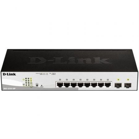 D-Link DGS-1210-10P 10 Portas/RJ-45 Gigabit 10/100/1000 PoE/Switch SFP