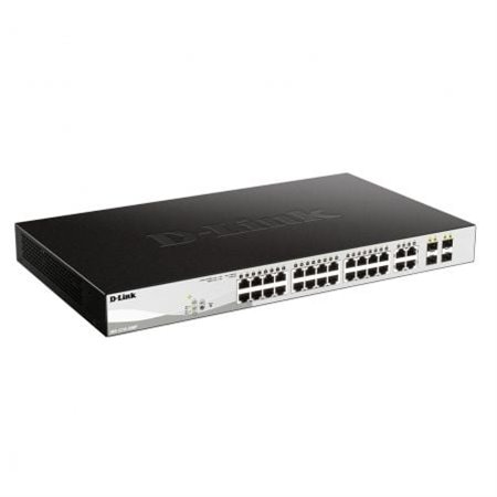 Switch D-Link Smart Plus DGS-1210-28MP 28 Portas/RJ-45 10/100/1000 PoE/SFP