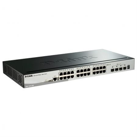 Switch D-Link SmartPro DGS-1510-28X 28 Portas/ RJ-45 10/100/1000/ SFP