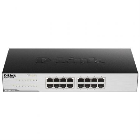 Switch D-Link GO-SW-16G 16 Portas/ RJ-45 10/100/1000
