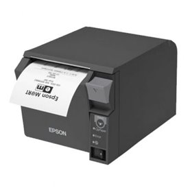 Impressora de bilhetes Epson TM-T70II/ Térmica/ Largura do papel 80 mm/ USB-RS232/ Preta