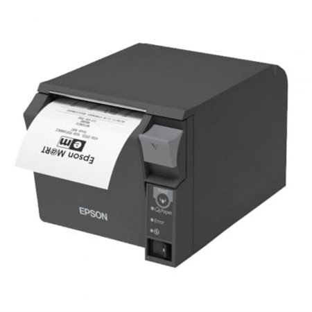 Impressora de bilhetes Epson TM-T70II/ Térmica/ Largura do papel 80 mm/ USB-RS232/ Preta