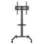 Suporte de chão giratório/inclinável Fonestar STS-4244N com rodas para TVs de 32 a 65 polegadas/até 35 kg